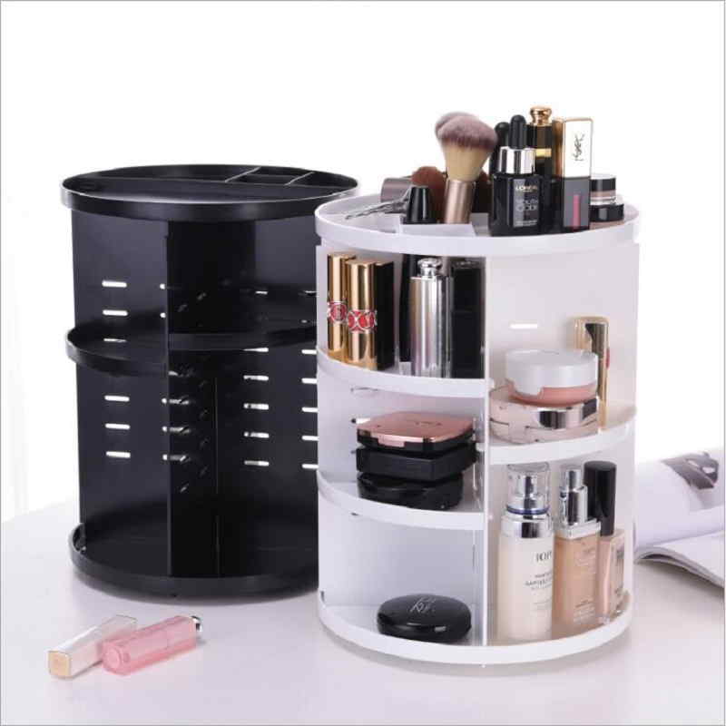 360 Degree Rotating Makeup Organizer