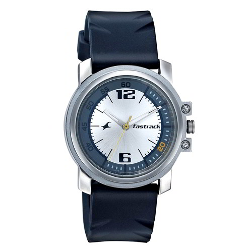  Fastrack Economy Analog Silver Dial Men's Watch - 3039SP01