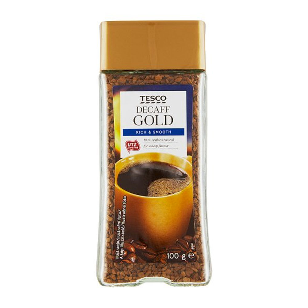  TESCO DECAFF GOLD 100GM