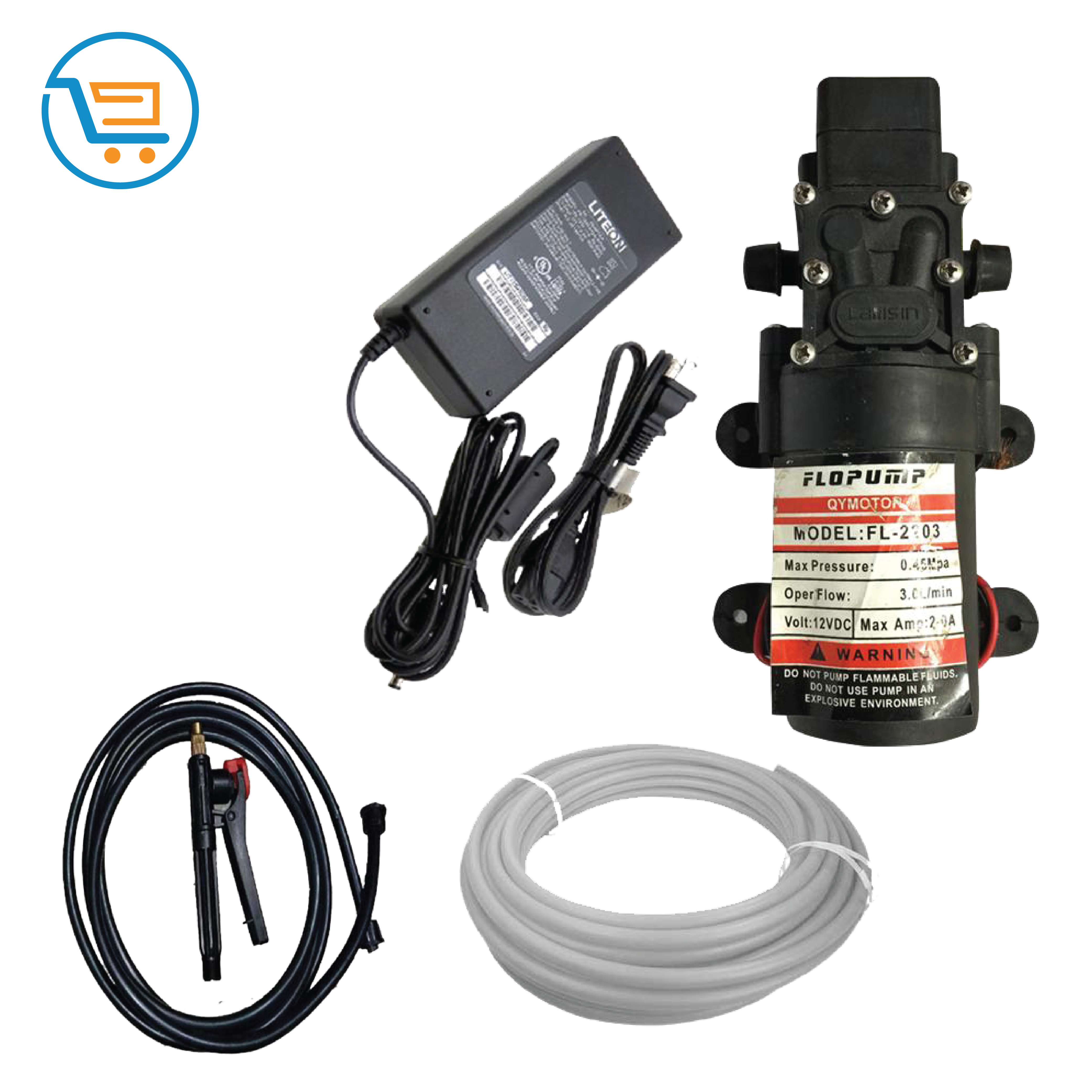 Car Washing Water Pump Motor Set High Pressure Automatic Switching Water Pump For Bike or Car Wash & Garden irrigation